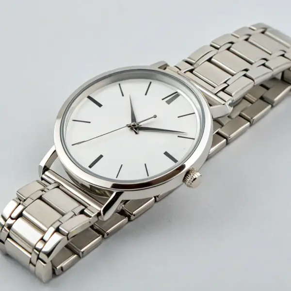 Minimalist Silver Watch