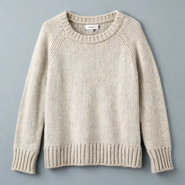 Casual Crewneck Sweater