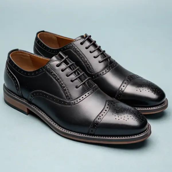 Leather Oxford Shoes